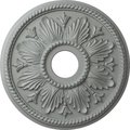 Ekena Millwork Edinburgh Ceiling Medallion (Fits Canopies up to 5 1/8"), 18 1/8"OD x 3 1/2"ID x 2 3/4"P CM18ED1